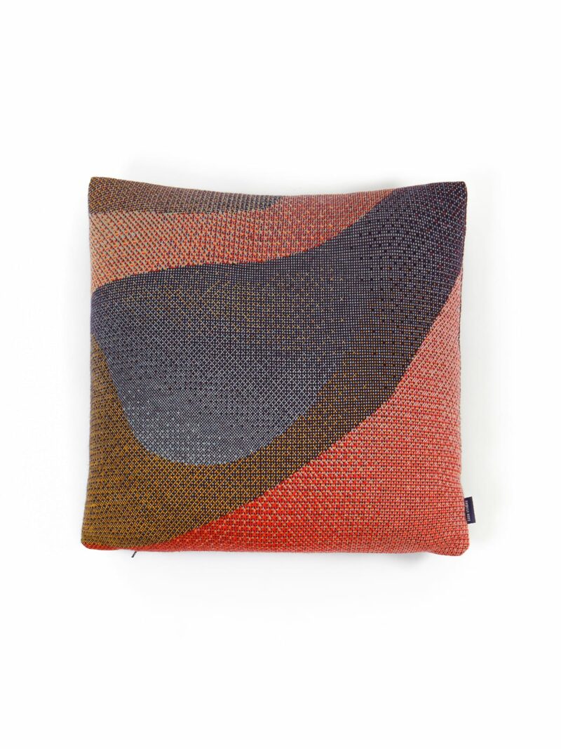 Knitted Cushion 50x50 Musselshell No2 - Merino Wool