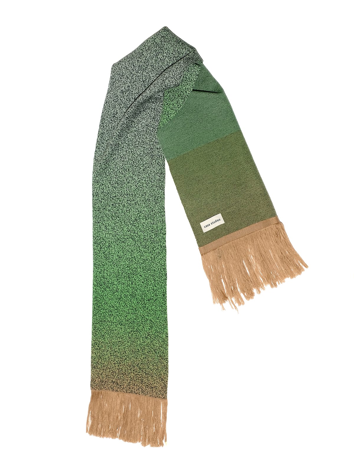 Knitted Scarf Rabat - Merino Wool draped