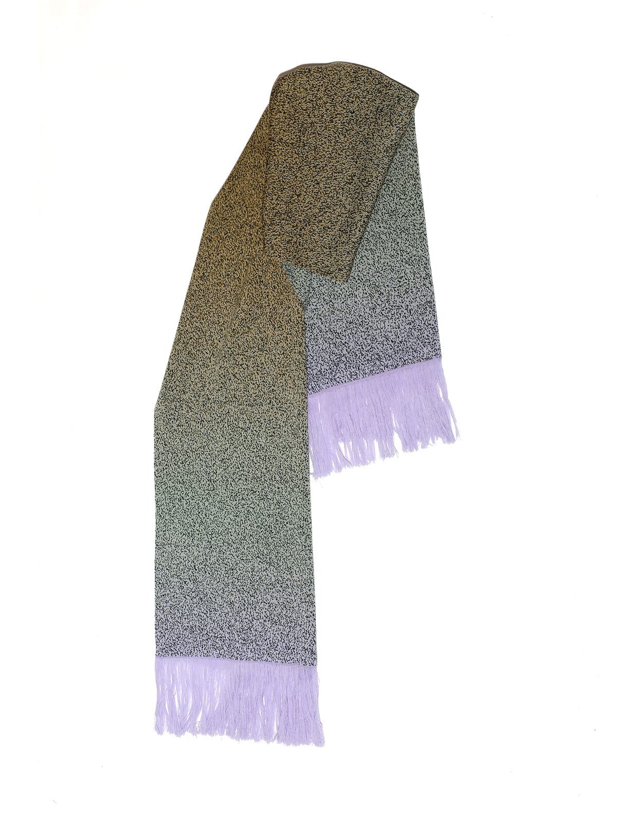 Knitted Scarf Rabat - Merino Wool draped