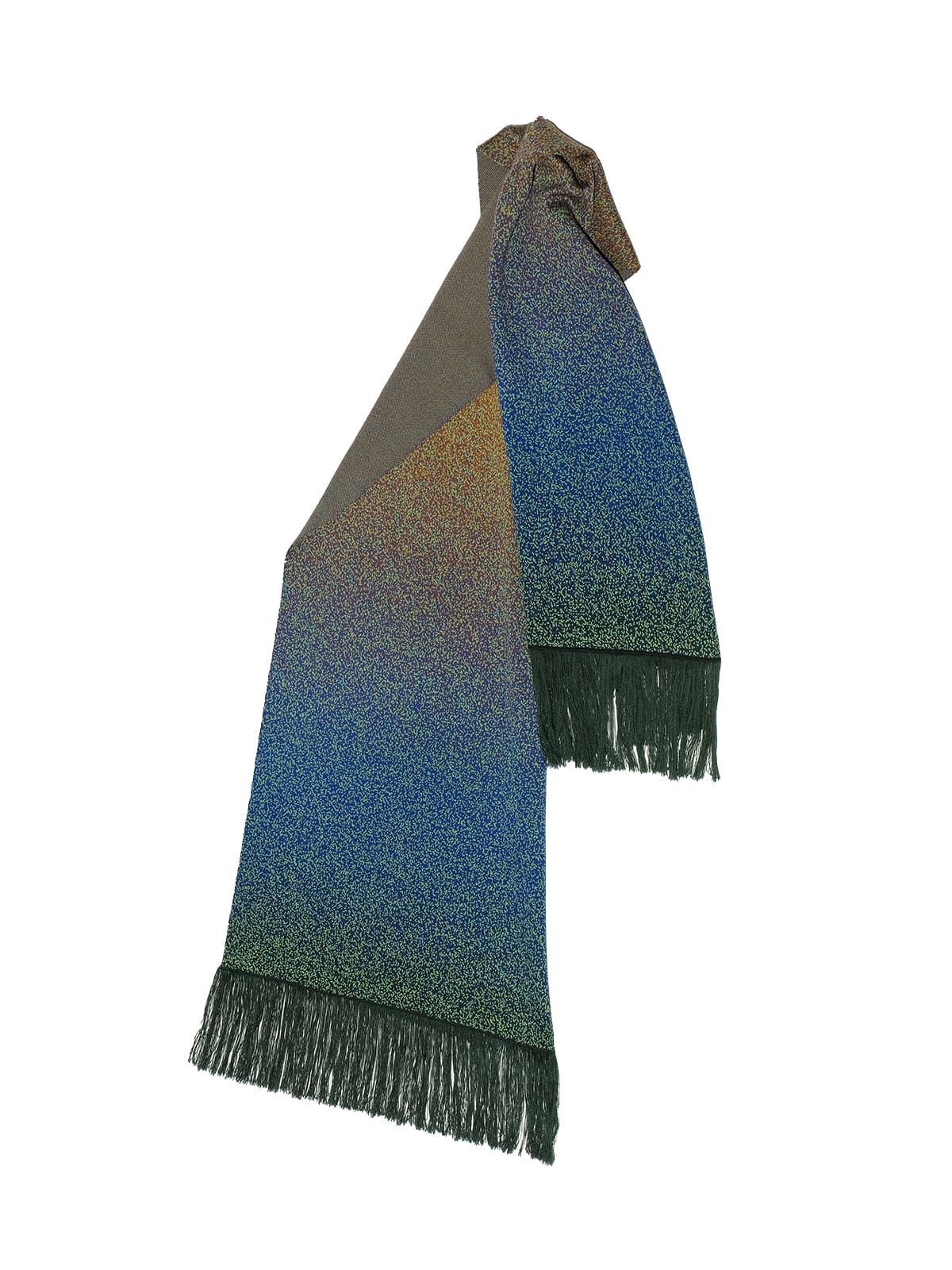 Knitted Scarf Rabat - Merino Wool draped