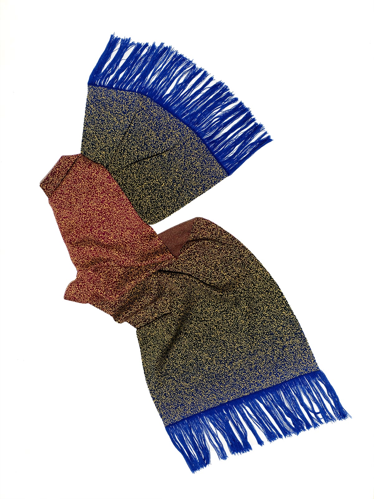 Knitted Scarf Rabat - Merino Wool draped